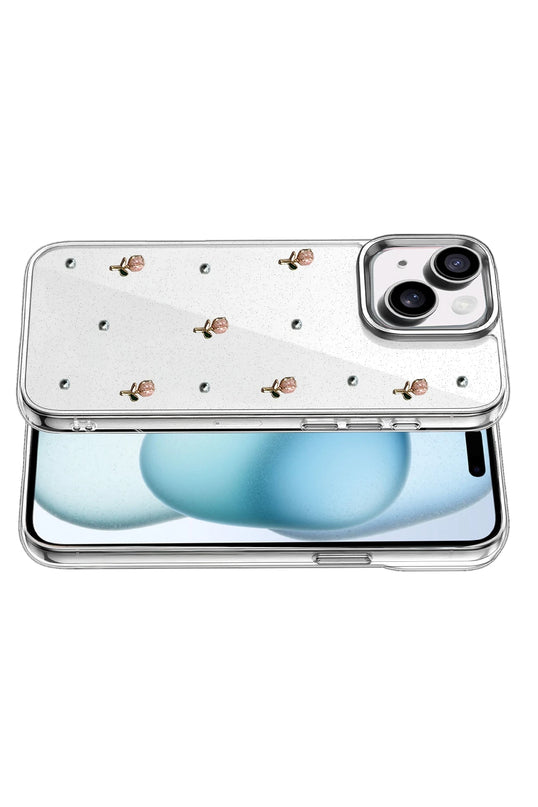 iPhone 14 Fiyonk Desenli Kapak Kılıf - Desen 6 3