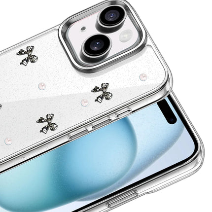 iPhone 14 Fiyonk Desenli Kapak Kılıf - Desen 8 2