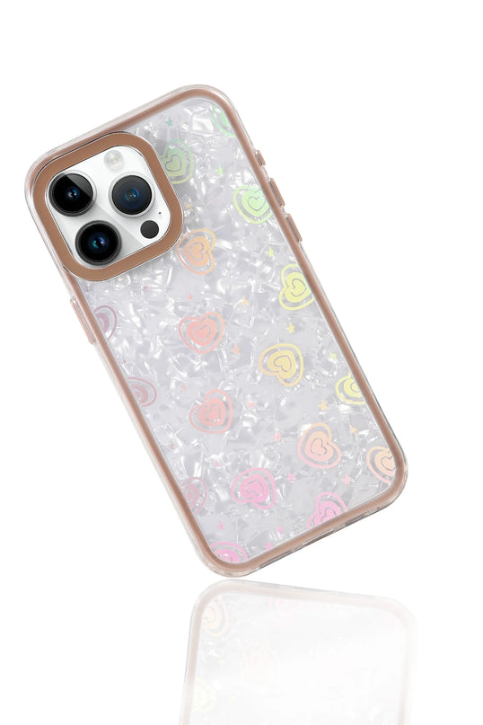 iPhone 14 Lumi Desenli Kapak Kılıf - Çöl Titanyum 4