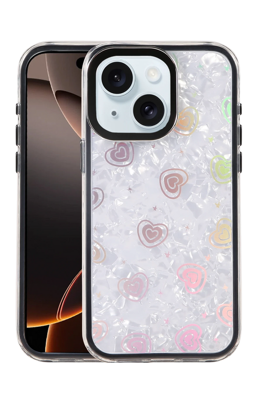 iPhone 14 Lumi Desenli Kapak Kılıf - Siyah