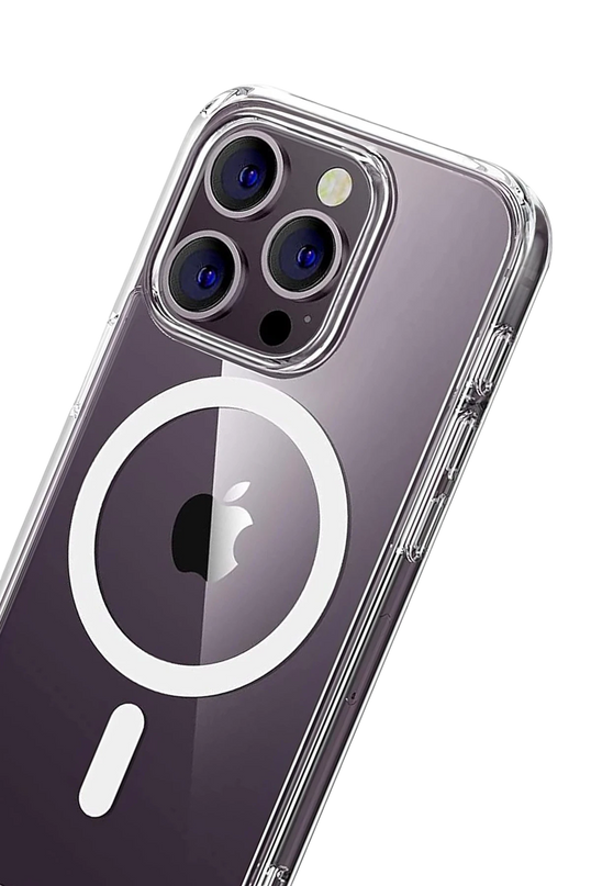 iPhone 14 Pro Max Combo Sert Şeffaf Magsafe Kapak Kılıf 3