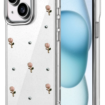 iPhone 15 Fiyonk Desenli Kapak Kılıf - Desen 6