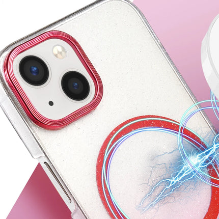 iPhone 15 Plus Glossy Magsafe Kapak Kılıf - Mor 2