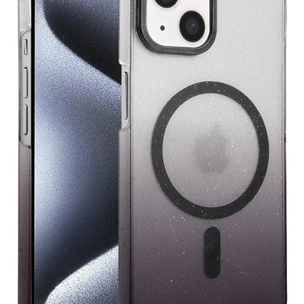 iPhone 15 Plus Glossy Magsafe Kapak Kılıf - Siyah