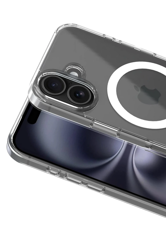 iPhone 16 Combo Sert Şeffaf Magsafe Kapak Kılıf 2