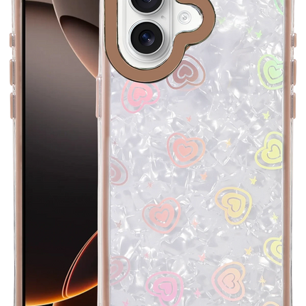 iPhone 16 Lumi Desenli Kapak Kılıf - Çöl Titanyum