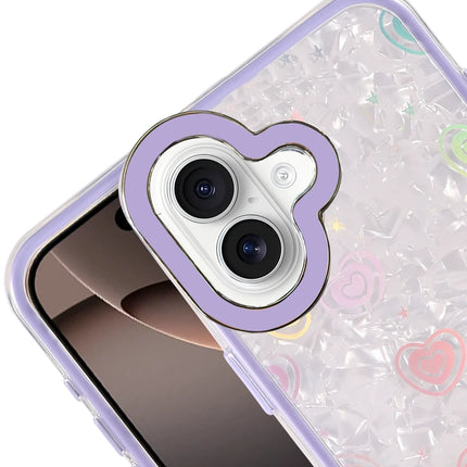 iPhone 16 Lumi Desenli Kapak Kılıf - Mor 2