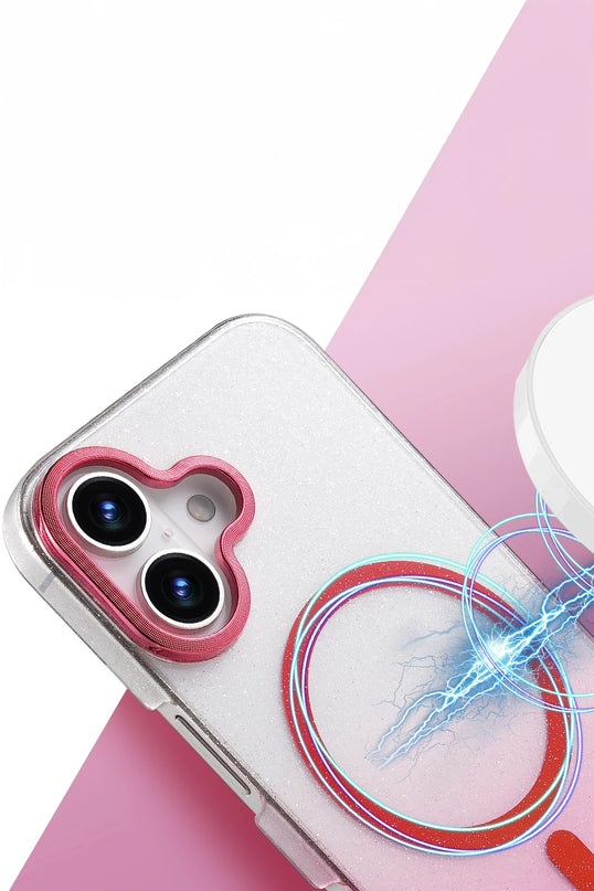 iPhone 16 Plus Glossy Magsafe Kapak Kılıf - Mavi 2