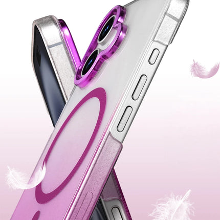 iPhone 16 Plus Glossy Magsafe Kapak Kılıf - Mor 3