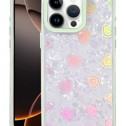iPhone 16 Pro Lumi Desenli Kapak Kılıf - Yeşil