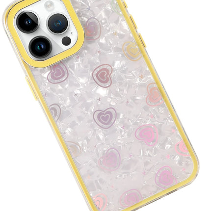iPhone 16 Pro Lumi Desenli Kapak Kılıf - Sarı 4
