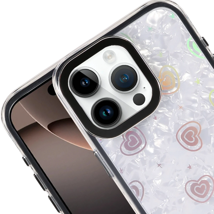 iPhone 16 Pro Lumi Desenli Kapak Kılıf - Siyah 2