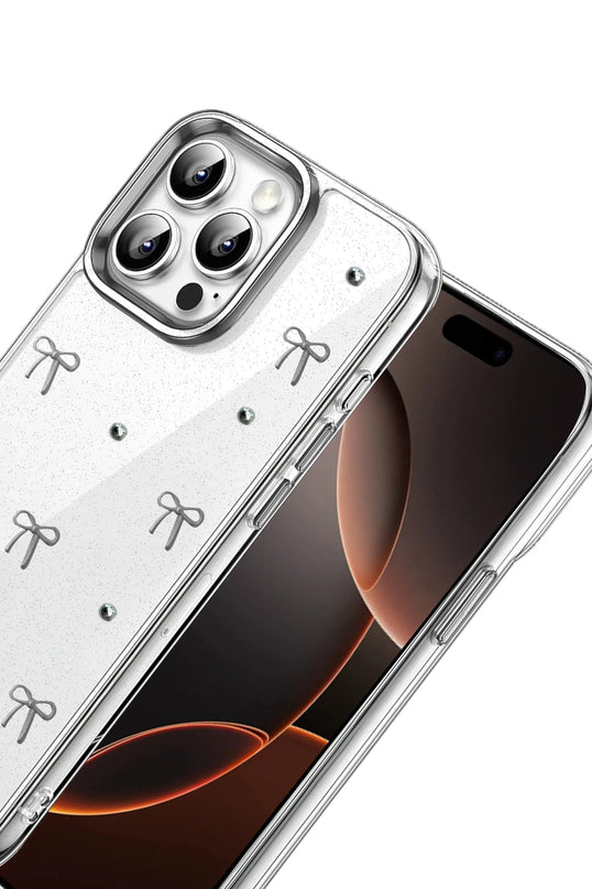 iPhone 16 Pro Max Fiyonk Desenli Kapak Kılıf - Desen 5 2