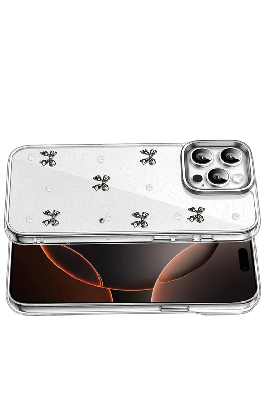 iPhone 16 Pro Max Fiyonk Desenli Kapak Kılıf - Desen 8 3