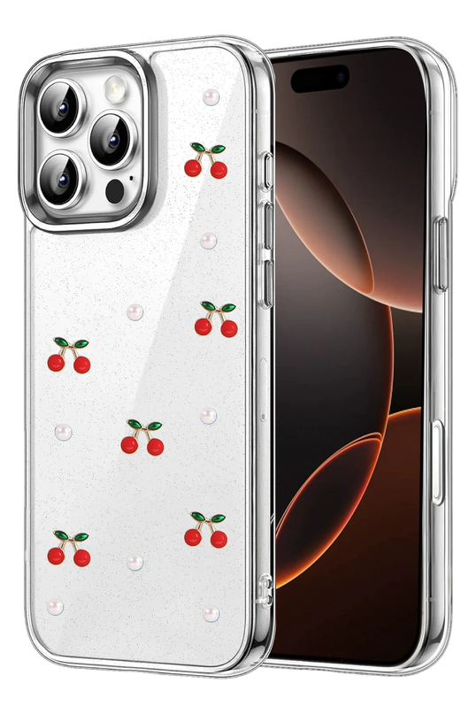 iPhone 16 Pro Max Fiyonk Desenli Kapak Kılıf - Desen 9