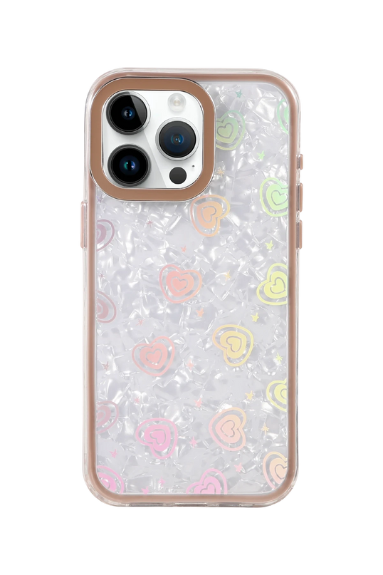 iPhone 16 Pro Max Lumi Desenli Kapak Kılıf - Çöl Titanyum 3