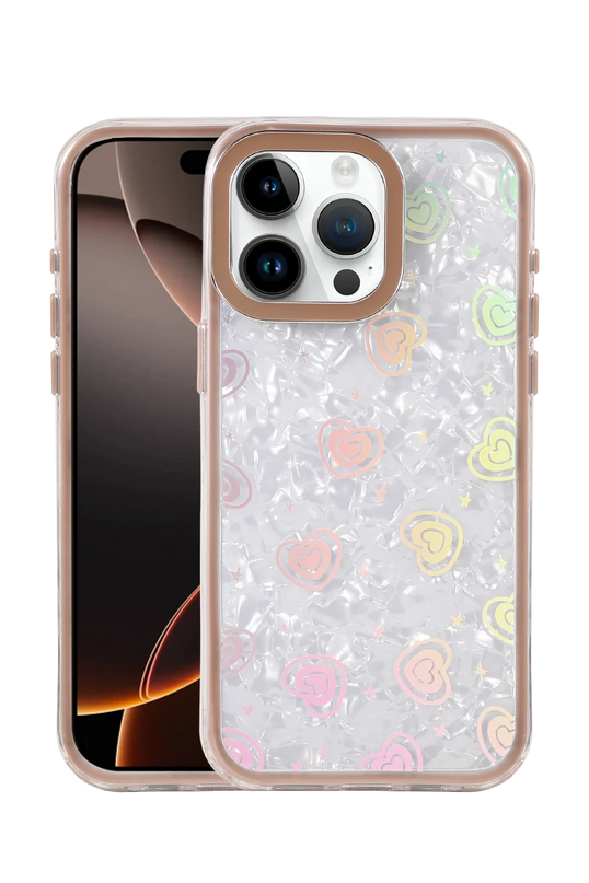 iPhone 16 Pro Max Lumi Desenli Kapak Kılıf - Çöl Titanyum