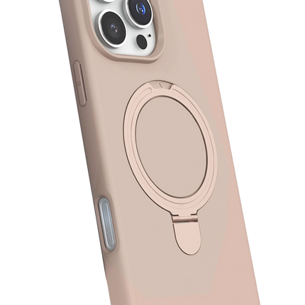 iPhone 16 Pro Max Regal Magsafe Standlı Kapak Kılıf - Çöl Titanyum 2