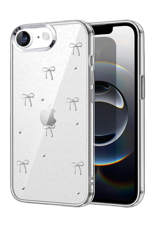 iPhone 16E Fiyonk Desenli Kapak Kılıf - Desen 5