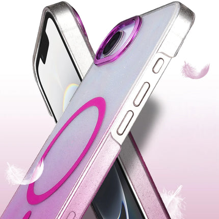 iPhone 16E Glossy Magsafe Kapak Kılıf - Siyah 3