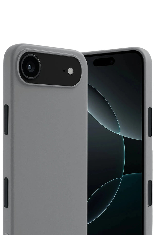 iPhone 17 Air First Silikon Kılıf - Gri 2