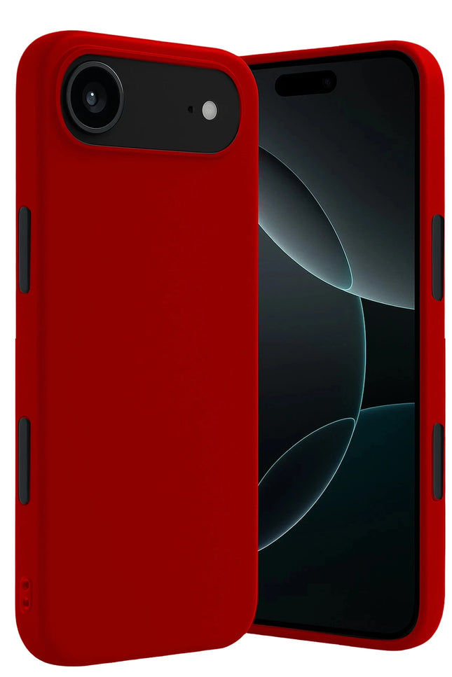 iPhone 17 Air First Silikon Kılıf - Kırmızı