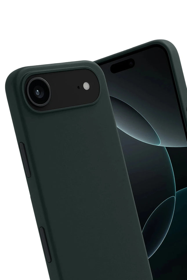 iPhone 17 Air First Silikon Kılıf - Koyu Yeşil 3