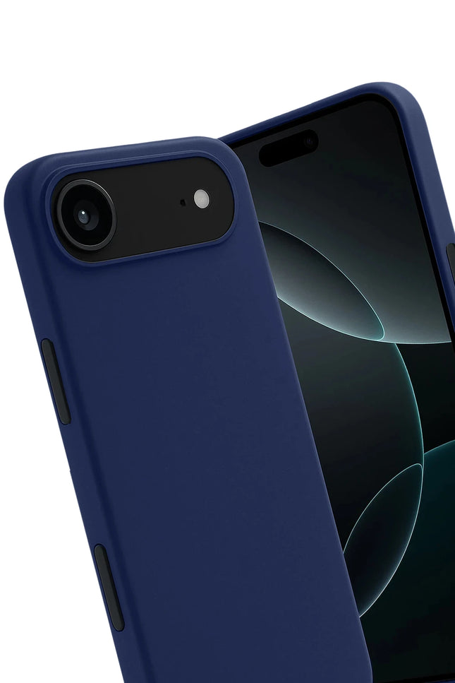 iPhone 17 Air First Silikon Kılıf - Lacivert 3