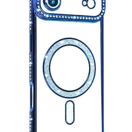 iPhone 17 Air Joke Simli Magneticsafe Kılıf - Mavi 2
