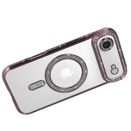 iPhone 17 Air Joke Simli Magneticsafe Kılıf - Pembe 4