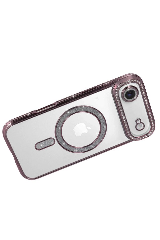 iPhone 17 Air Joke Simli Magneticsafe Kılıf - Pembe 4