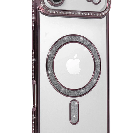 iPhone 17 Air Joke Simli Magneticsafe Kılıf - Pembe 2