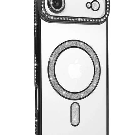 iPhone 17 Air Joke Simli Magneticsafe Kılıf - Siyah 2
