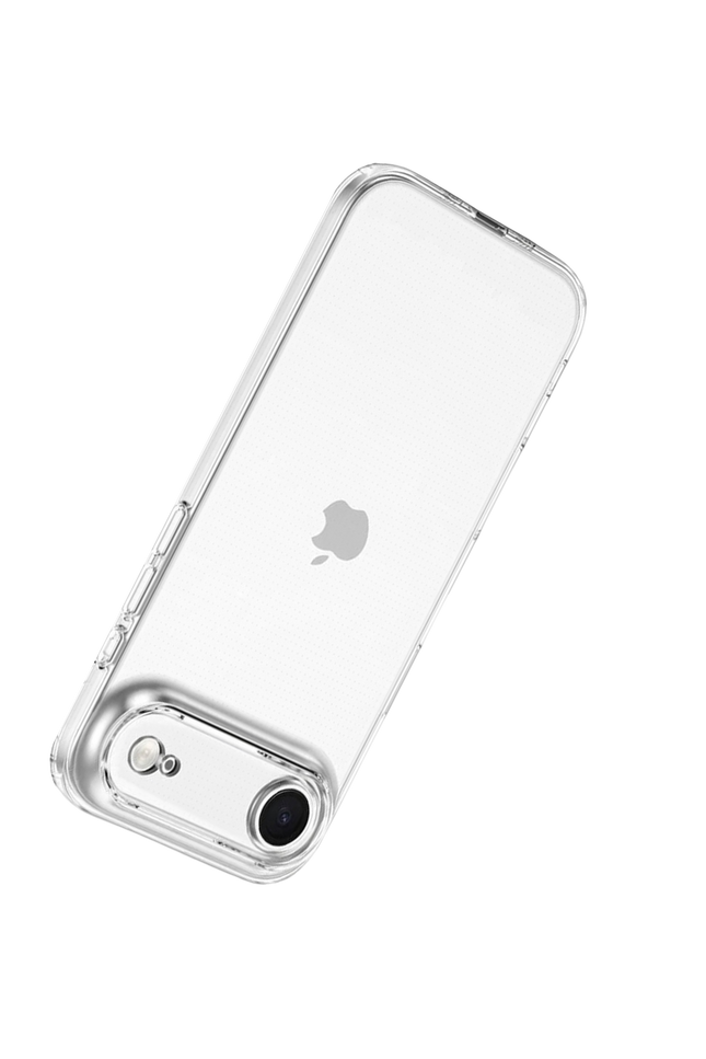 iPhone 17 Air Lüx Şeffaf Silikon Kılıf 3
