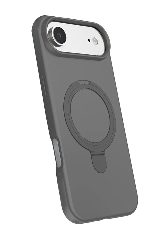 iPhone 17 Air Regal Magsafe Standlı Kapak Kılıf - Titan Gri 3