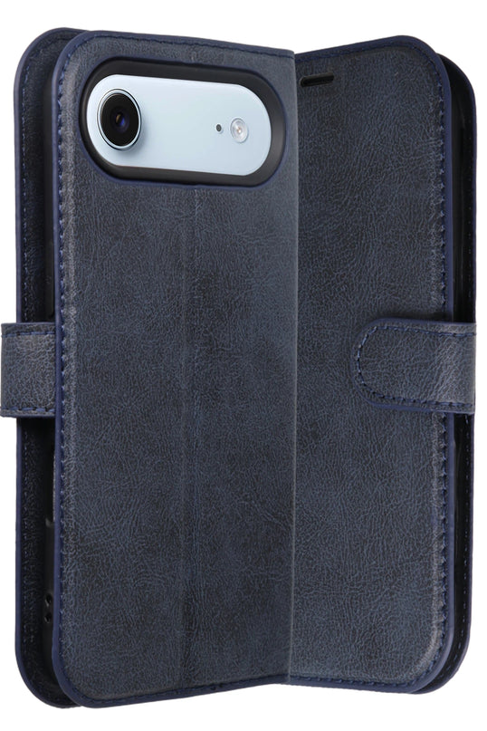 iPhone 17 Air Trend S Plus Kapaklı Kılıf - Lacivert