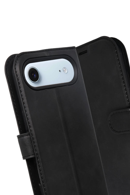 iPhone 17 Air Trend S Plus Kapaklı Kılıf - Siyah 3
