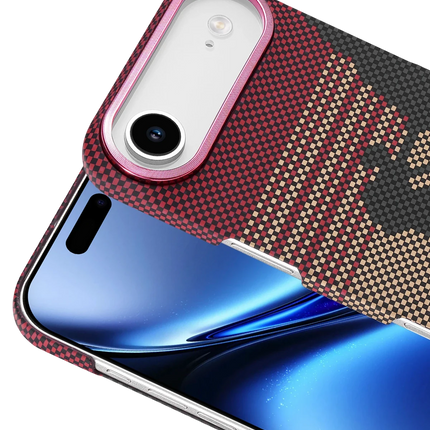 iPhone 17 Air Vega Magsafe Kapak Kılıf - Kırmızı 2