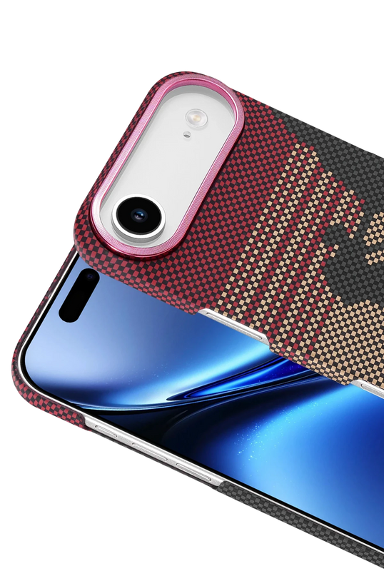 iPhone 17 Air Vega Magsafe Kapak Kılıf - Kırmızı 2