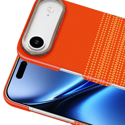 iPhone 17 Air Vega Magsafe Kapak Kılıf - Turuncu 2