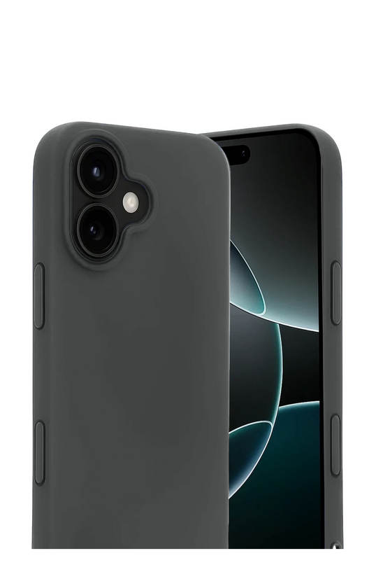 iPhone 17 First Silikon Kılıf - Gri 2