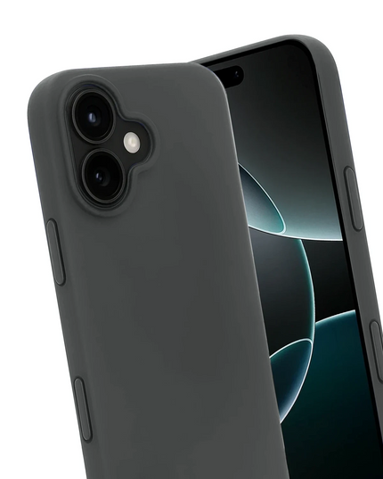 iPhone 17 First Silikon Kılıf - Gri 3