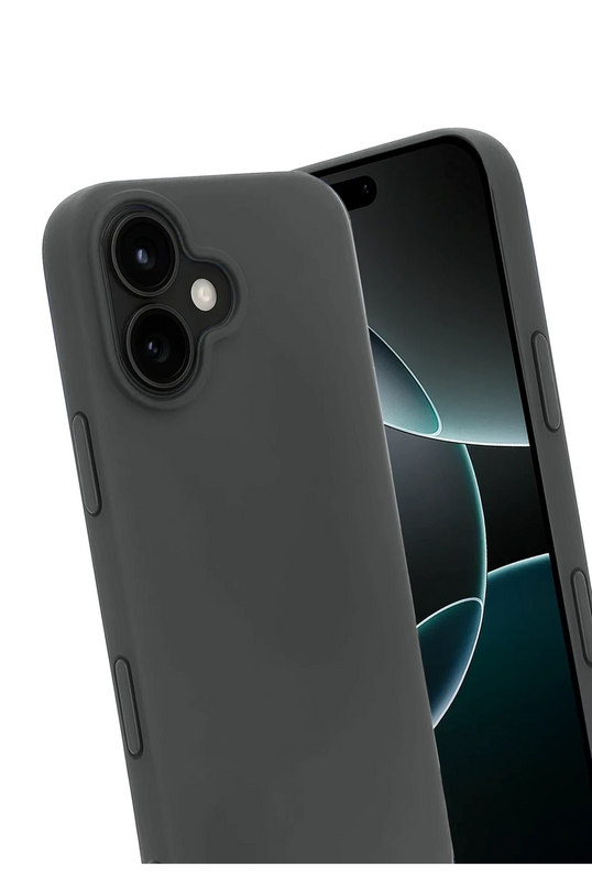 iPhone 17 First Silikon Kılıf - Gri 3