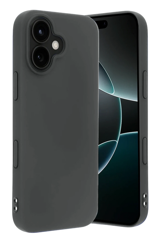 iPhone 17 First Silikon Kılıf - Gri