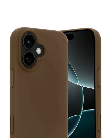 iPhone 17 First Silikon Kılıf - Kahverengi 2