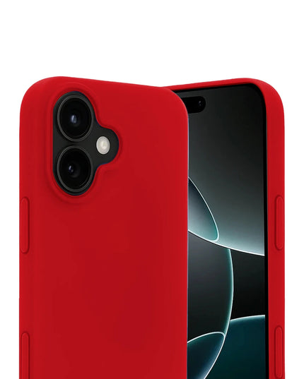 iPhone 17 First Silikon Kılıf - Kırmızı 3