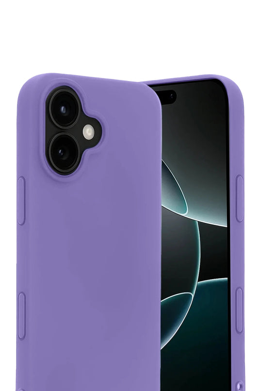 iPhone 17 First Silikon Kılıf - Lila 2