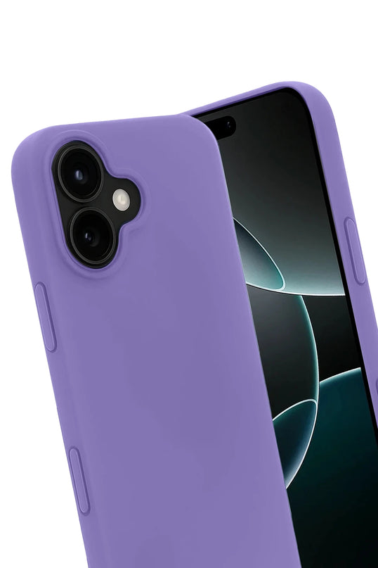 iPhone 17 First Silikon Kılıf - Lila 3
