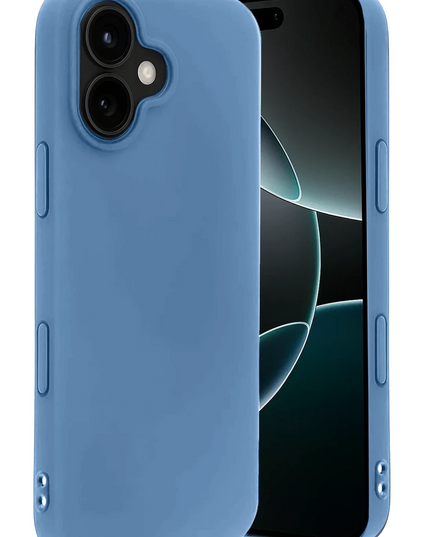 iPhone 17 First Silikon Kılıf - Mavi
