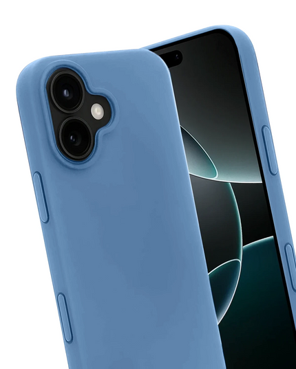 iPhone 17 First Silikon Kılıf - Mavi 3